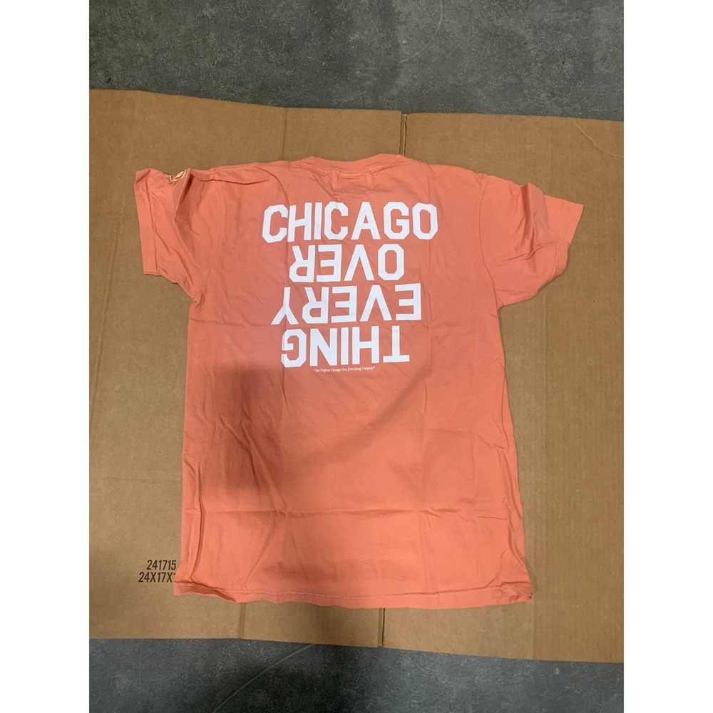 Lost Paradise Rello Chicago Over Everything Shirt - Salmon - Unisex Small